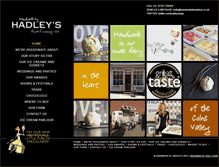 Tablet Screenshot of handmadebyhadleys.co.uk